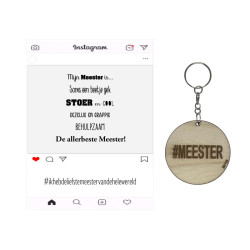 Sleutelhanger MEESTER |...