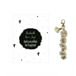 Sleutelhanger JUF | cactus