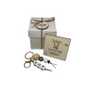 Cadeaudoosje juf leopard