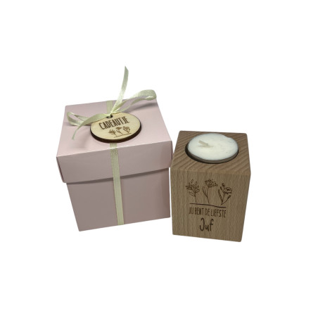 Cadeaudoosje theelichtje