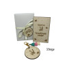 Sleutelhanger JUF | cadeaudoosje