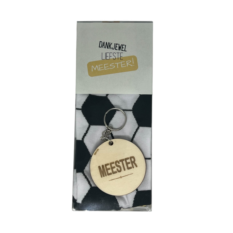 Cadeaudoosje sokken meester