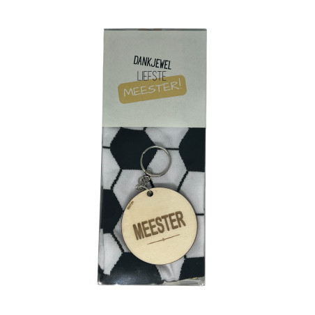 Cadeaudoosje sokken meester