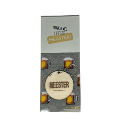 Cadeaudoosje sokken meester