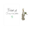 Sleutelhanger juf plexi cactus