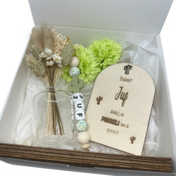 Geschenkbox Juf cactus