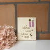 Geschenkbox MAMA - hartje - blauw