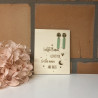 Geschenkbox MAMA - hartje - blauw