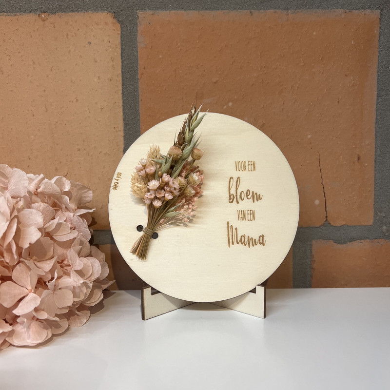 Geschenkbox MAMA - hartje - beige