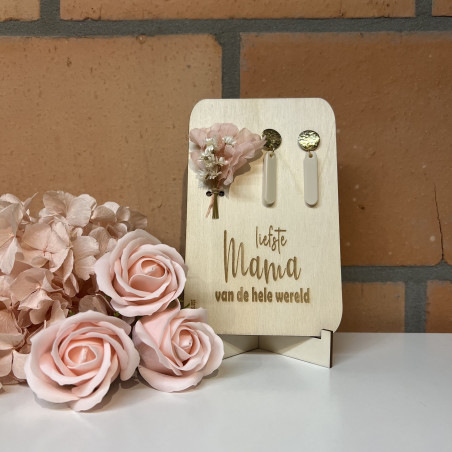 Geschenkbox MAMA - oorbellen