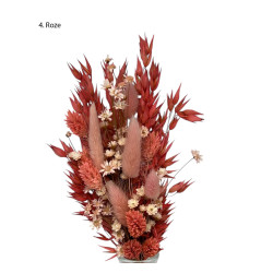 Geschenkbox vaasje droogbloemen