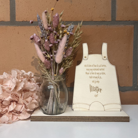 Geschenkbox vaasje - romper jongen