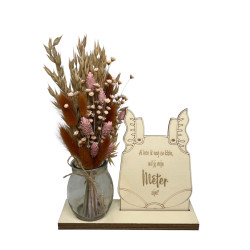 Geschenkbox vaasje - romper meisje