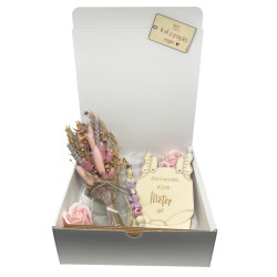 Geschenkbox vaasje - romper meisje
