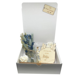copy of Geschenkbox "voetjes" - blauw