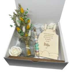 Geschenkbox vaasje - romper jongen