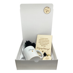Geschenkbox mok - meter vragen